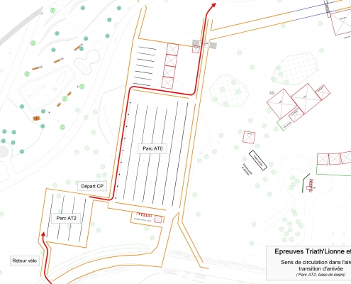 Circulation Triathlon 2019 - Epreuves Lionne et Kids avec Txt